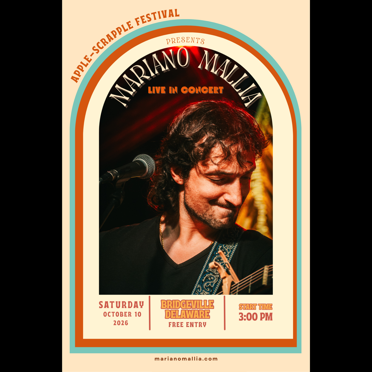 Apple-Scrapple Concert Poster